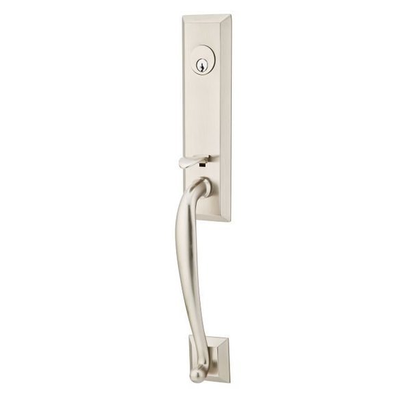 Satin Nickel Handleset 4414MUS15RH, Emtek, Mfr#: 4414MUS15RH